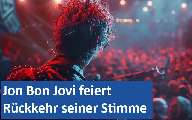Jon Bon Jovi feiert Rückkehr seiner Stimme 