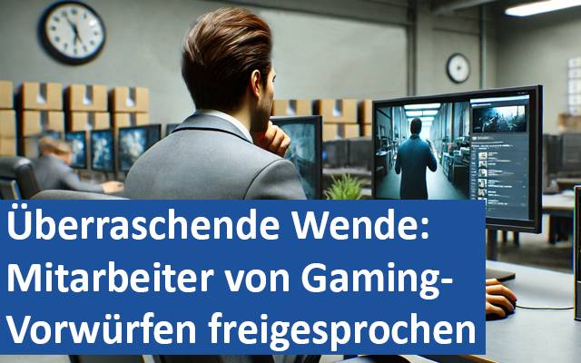Überraschende Wende Mitarbeiter von Gaming-Vorwürfen freigesprochen