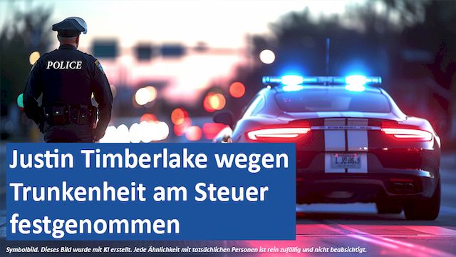 19062024 01 GER Justin Timberlake wegen Trunkenheit am Steuer festgenommen