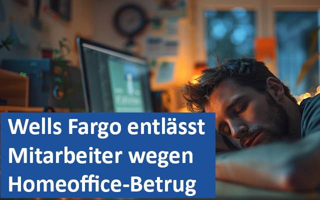 Wells Fargo entlässt Mitarbeiter wegen Homeoffice-Betrug 