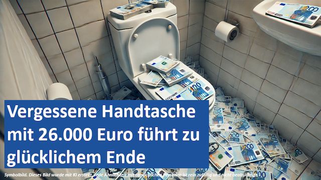 21062024 04 GER Vergessene Handtasche mit 26.000 Euro führt zu glücklichem Ende