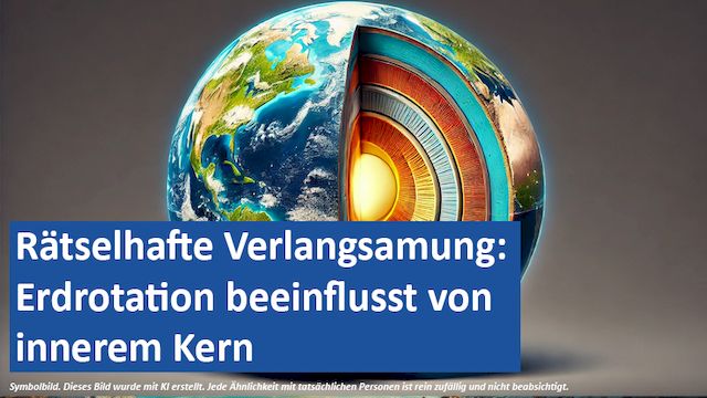 21062024 08 GER Rätselhafte Verlangsamung Erdrotation beeinflusst von innerem Kern