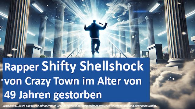 26062024 07 GER Rapper Shifty Shellshock von Crazy Town im Alter von 49 Jahren gestorben