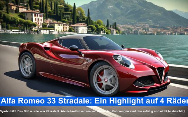Alfa Romeo 33 Stradale: Ein Highlight auf 4 Rädern