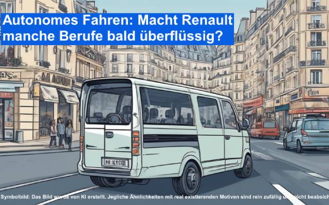 Autonomes Fahren: Macht Renault manche Berufe bald überflüssig?
