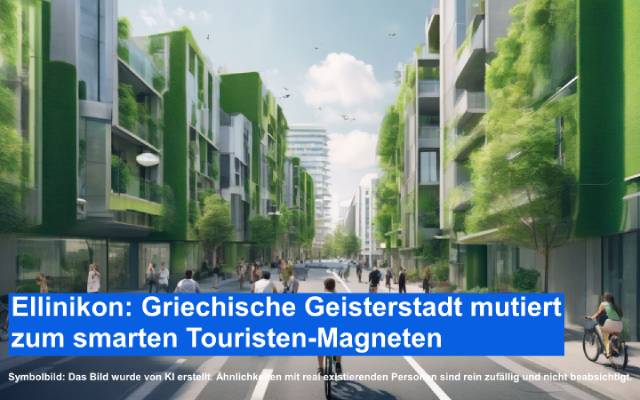 Ellinikon: Griechische Geisterstadt mutiert zum smarten Touristen-Magneten