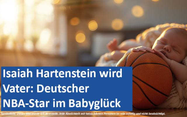 Isaiah Hartenstein wird Vater: Deutscher NBA-Star im Babyglück