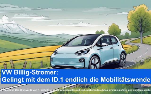 VW Billig-Stromer: Gelingt mit dem ID.1 endlich die Mobilitätswende?