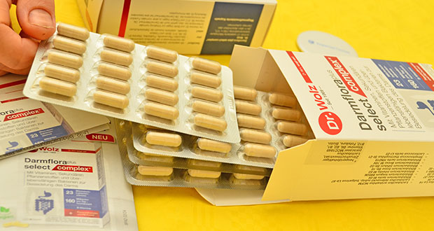 Dr. Wolz Darmflora Plus Select Complex im Test - Hohe Dosierung von Milchsäurebakterien
