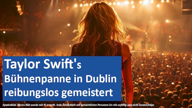 02072024 08 GER Taylor Swift's Bühnenpanne in Dublin reibungslos gemeistert