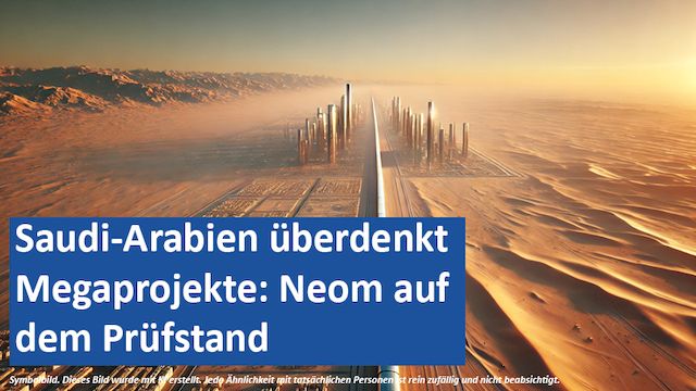 28062024 06 GER Saudi-Arabien überdenkt Megaprojekte Neom auf dem Prüfstand