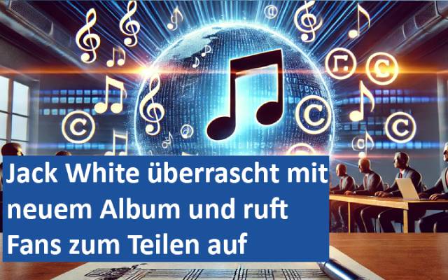 Jack White überrascht mit neuem Album und ruft Fans zum Teilen auf