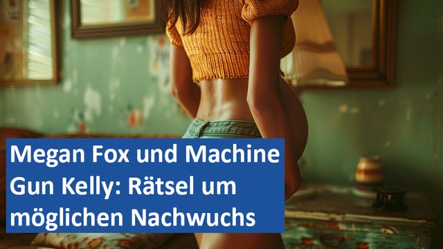 Megan Fox und Machine Gun Kelly Rätsel um möglichen Nachwuchs