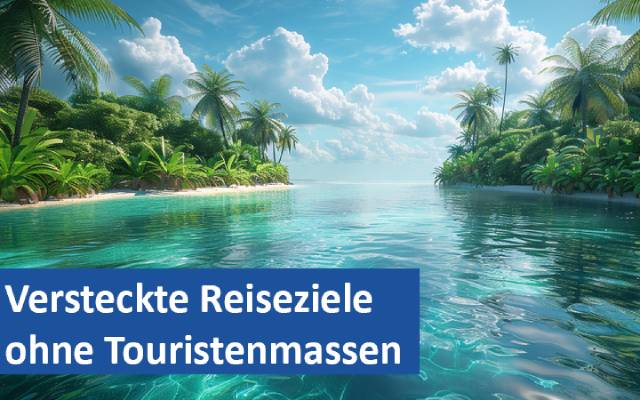 Versteckte Reiseziele ohne Touristenmassen