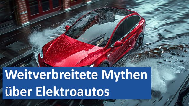 Weitverbreitete Mythen über Elektroautos