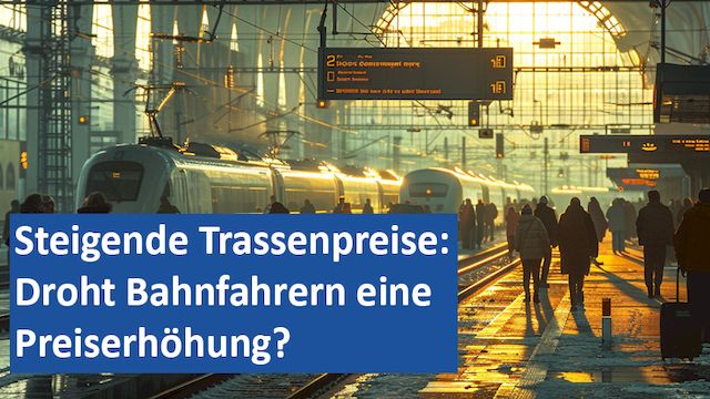 23082024 09 GER Steigende Trassenpreise Droht Bahnfahrern eine Preiserhöhung