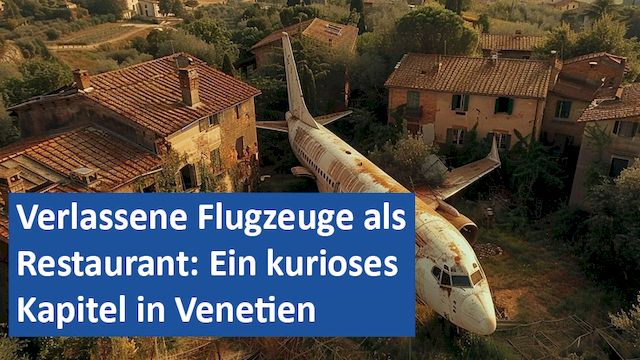 23082024 18 GER Verlassene Flugzeuge als Restaurant Ein kurioses Kapitel in Venetien