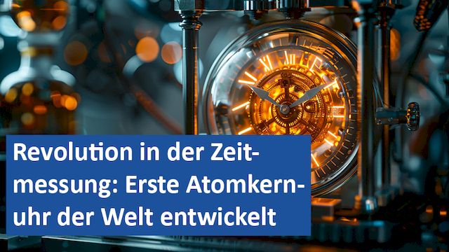 05092024 04 GER Revolution in der Zeitmessung Erste Atomkernuhr der Welt entwickelt