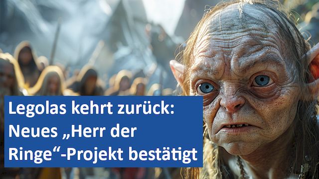 07092024 18 GER Legolas kehrt zurück Neues „Herr der Ringe“-Projekt bestätigt