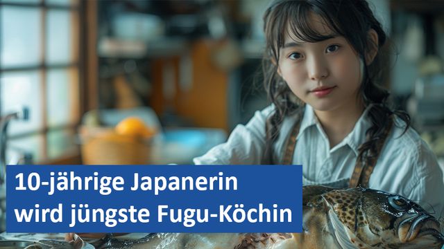 031024 01 GER 10-jährige Japanerin wird jüngste Fugu-Köchin