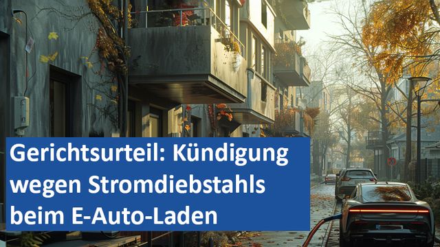 041024 09 GER Gerichtsurteil Kündigung wegen Stromdiebstahls beim E-Auto-Laden