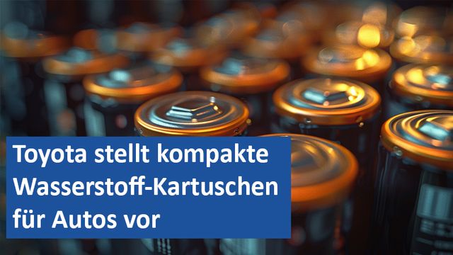 101024 13 GER Toyota stellt kompakte Wasserstoff-Kartuschen für Autos vor