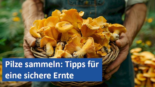 191024 04 GER Pilze sammeln Tipps für eine sichere Ernte