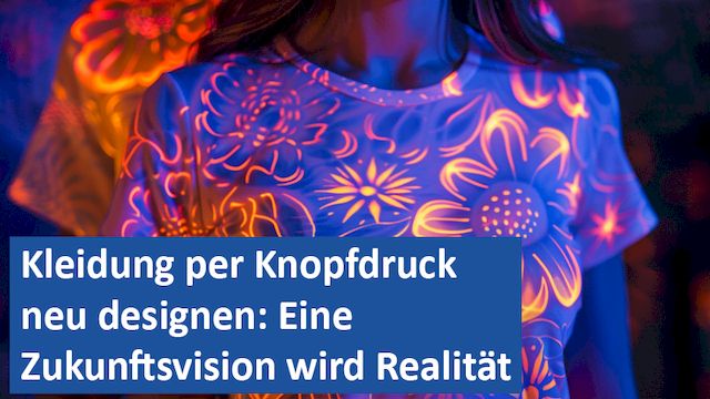 091124 18 GER Kleidung per Knopfdruck neu designen Eine Zukunftsvision wird Realität