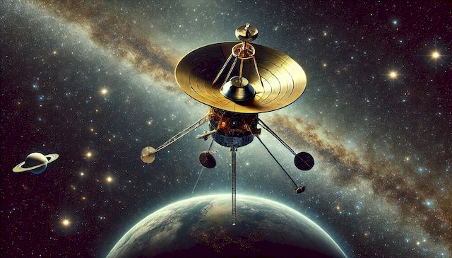 Voyager 1 knüpft Kontakt auf einem Jahrzehnte alten Funkkanal