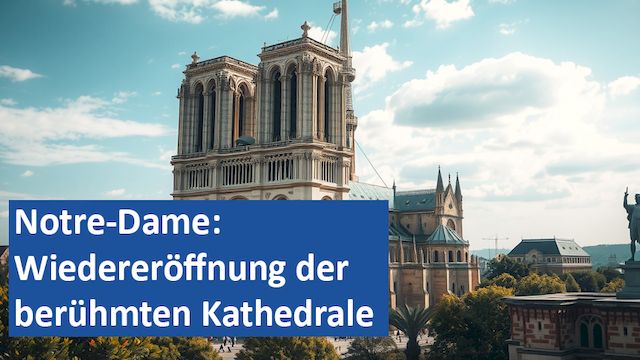 071224 03 GER Notre-Dame Wiedereröffnung der berühmten Kathedrale