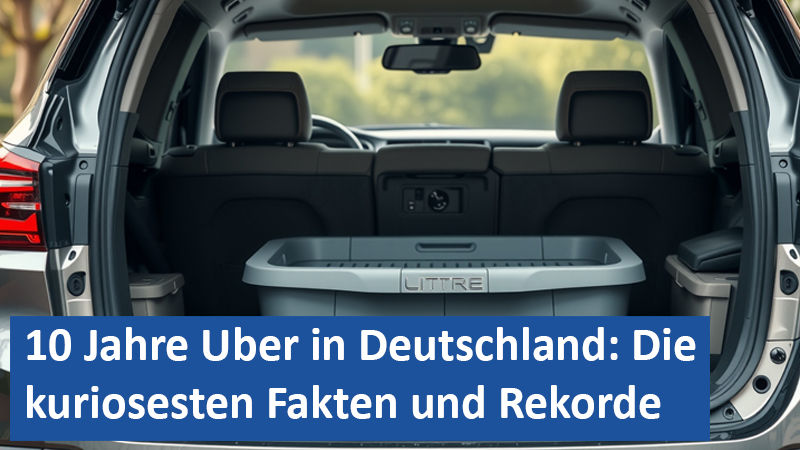10 Jahre Uber in Deutschland Die kuriosesten Fakten und Rekorde