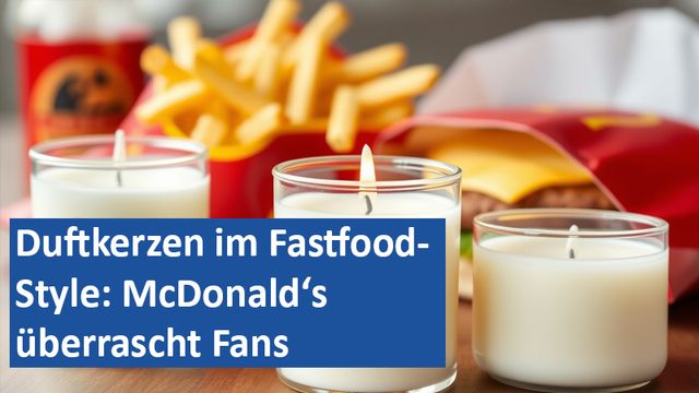 241124 15 GER Duftkerzen im Fastfood-Style McDonald's überrascht Fans