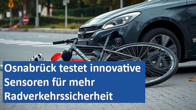 050125 04 GER Osnabrück testet innovative Sensoren für mehr Radverkehrssicherheit