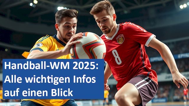 050125 10 GER Handball-WM 2025 Alle wichtigen Infos auf einen Blick