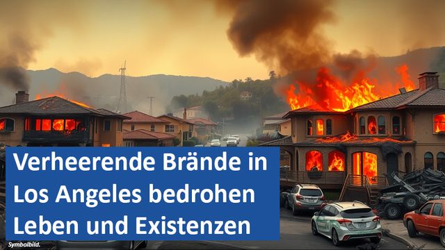 100125 03 GER Verheerende Brände in Los Angeles bedrohen Leben und Existenzen
