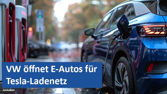 120125 05 GER VW öffnet E-Autos für Tesla-Ladenetz