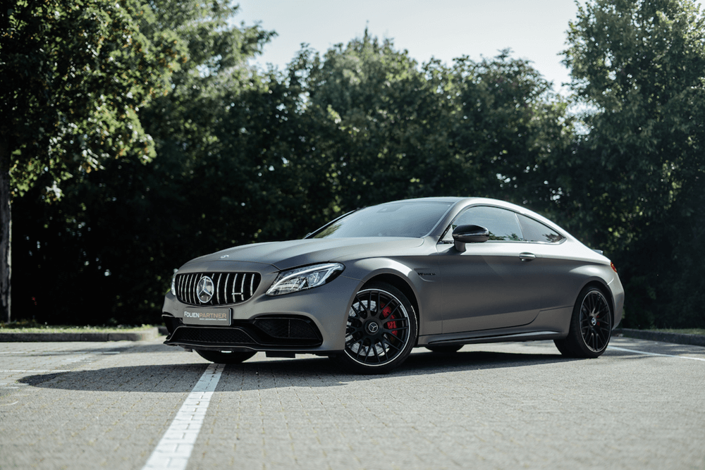 Folierung_Frankfurt_Mercedesc63amg_autofolie_kaufen