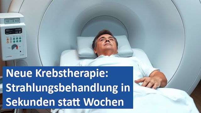 070225 23 GER Neue Krebstherapie Strahlungsbehandlung in Sekunden statt Wochen