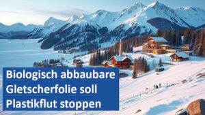 070225 26 GER Biologisch abbaubare Gletscherfolie soll Plastikflut stoppen