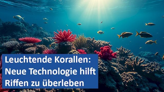 140225 18 GER Leuchtende Korallen Neue Technologie hilft Riffen zu überleben