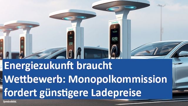 260125 14 GER Energiezukunft braucht Wettbewerb Monopolkommission fordert günstigere Ladepreise