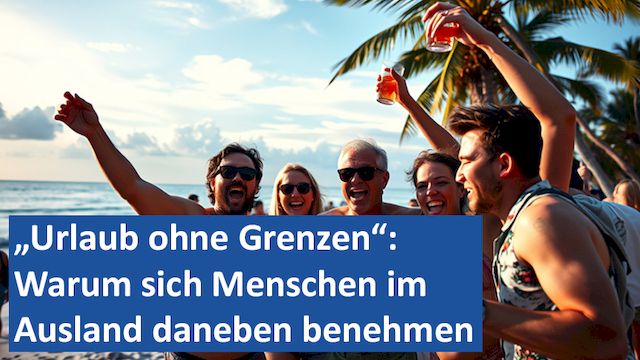 260125 20 GER „Urlaub ohne Grenzen“ Warum sich Menschen im Ausland daneben benehmen