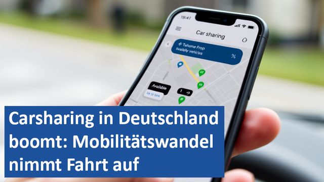 01032025 14 GER Carsharing in Deutschland boomt Mobilitätswandel nimmt Fahrt auf