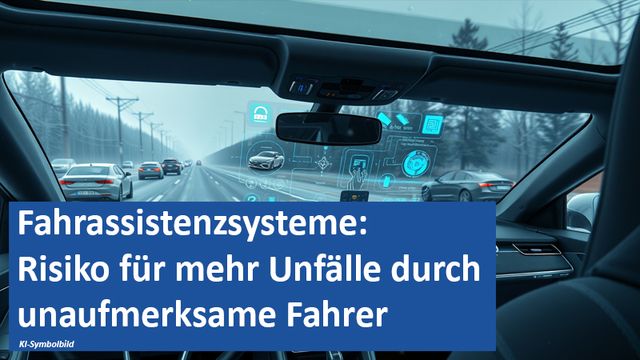 21022025 21 GER Fahrassistenzsysteme Risiko für mehr Unfälle durch unaufmerksame Fahrer