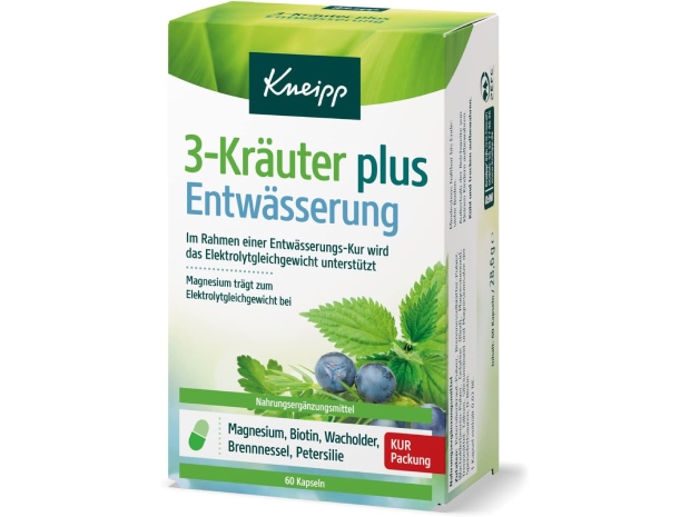 Kneipp 3-Kräuter plus Entwässerung – Testbericht und Erfahrungswerte