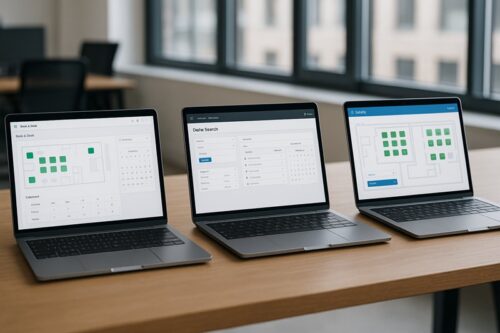 Condeco Desk Module Desk Sharing Software im Vergleich – Flexopus, Condeco & desk.ly