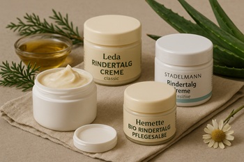 Alternativen zur Rindertalg Creme auf einen Blick