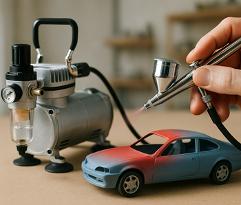 Anwendung von Airbrush Kompressor Sets