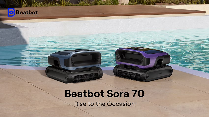Beatbot Sora 70: 4-in-1 Poolroboter mit Oberflächenreinigung