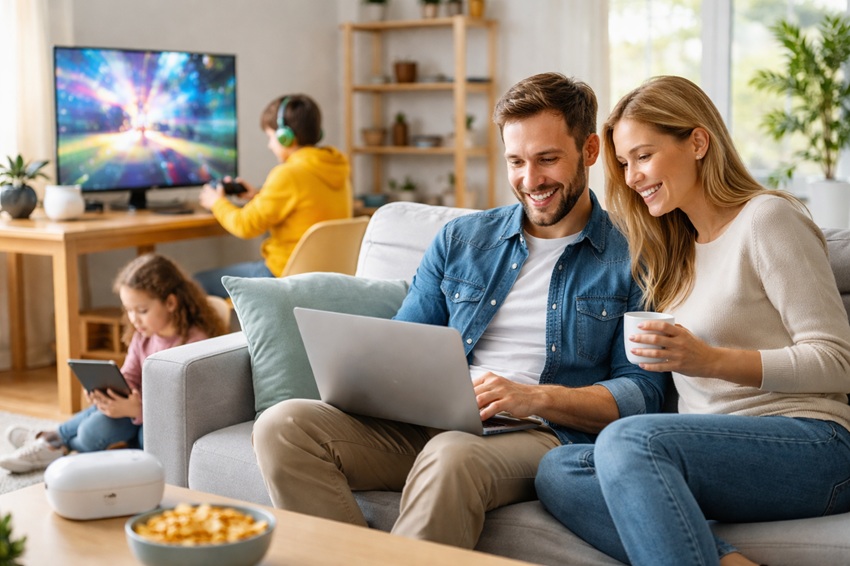 Welche Internetgeschwindigkeit passt zu Ihrem Zuhause